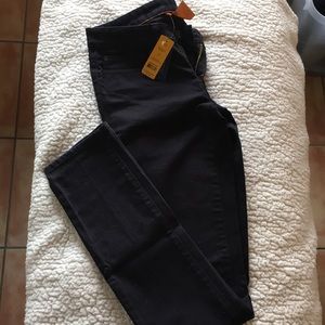 Tory Burch super skinny black jeans  size 27